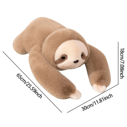 Plush Animal Weighted Sloth Long Arms Comfort Fluffy Stuffed Toy Soft Plushies Animal Toy Birthday Gifts