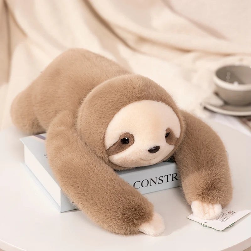 Plush Animal Weighted Sloth Long Arms Comfort Fluffy Stuffed Toy Soft Plushies Animal Toy Birthday Gifts