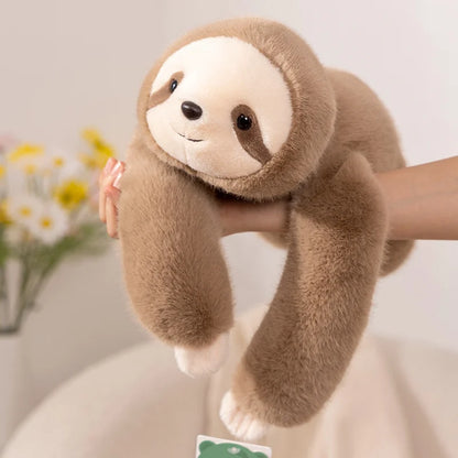 Plush Animal Weighted Sloth Long Arms Comfort Fluffy Stuffed Toy Soft Plushies Animal Toy Birthday Gifts