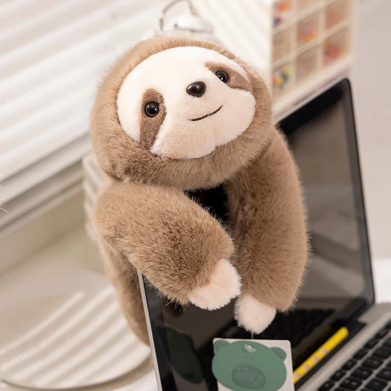 Plush Animal Weighted Sloth Long Arms Comfort Fluffy Stuffed Toy Soft Plushies Animal Toy Birthday Gifts